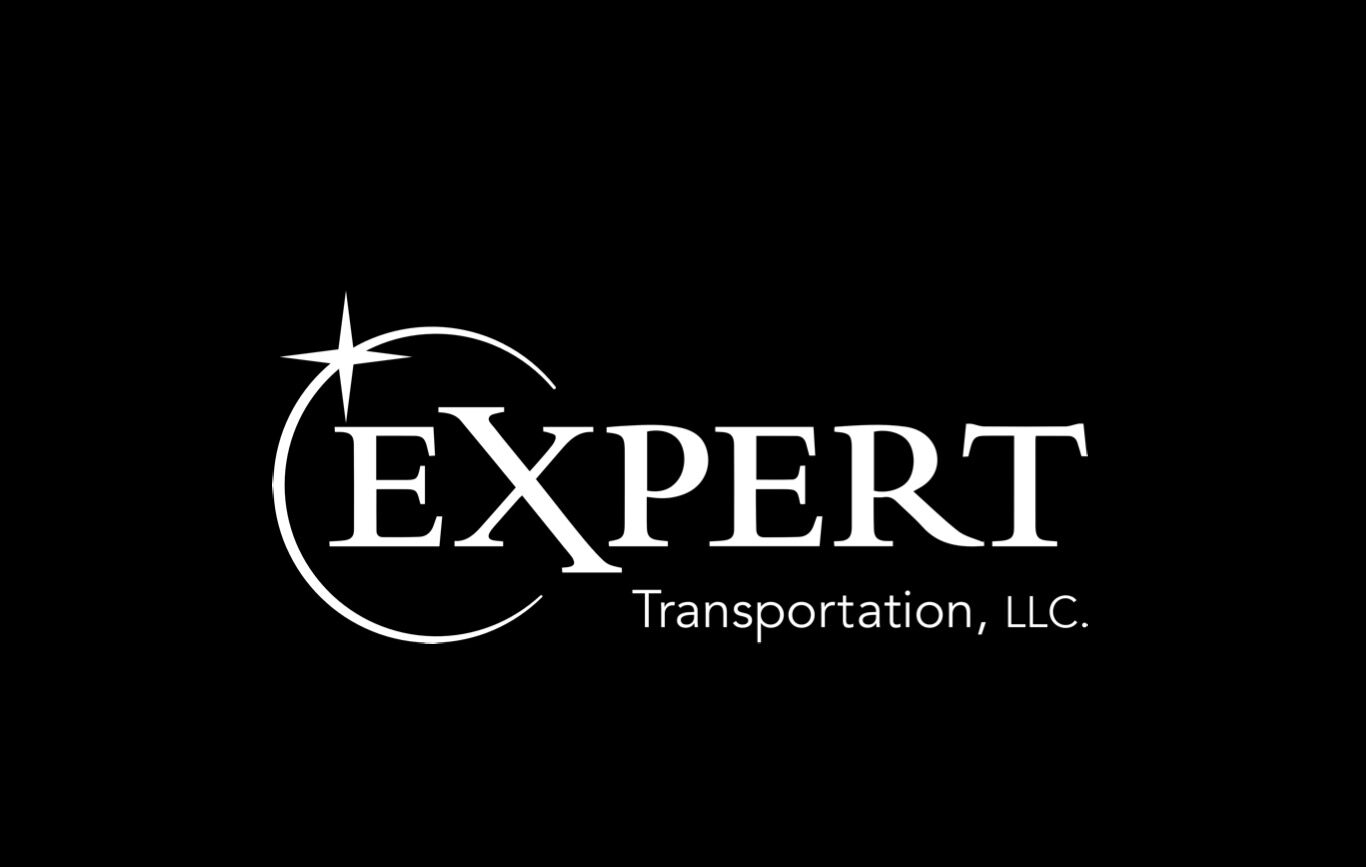 Logo with Black Background Airport Pick Up, Private Charter Service
